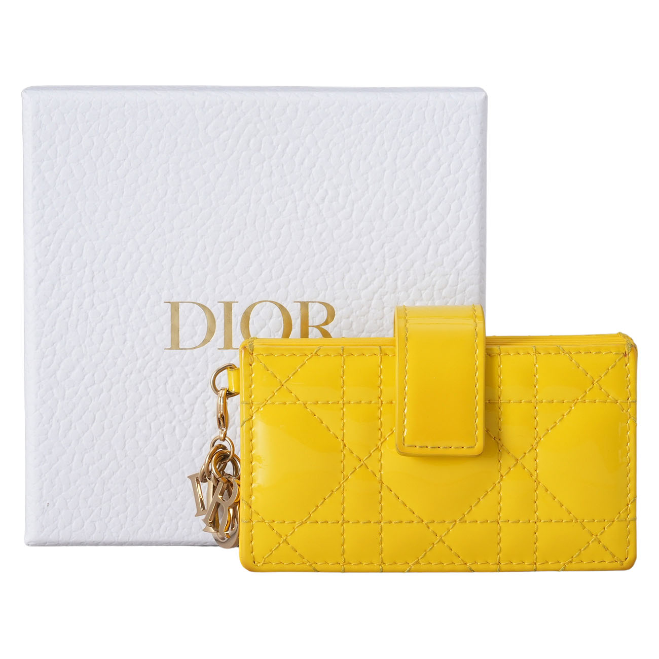 CHRISTIAN DIOR(USED)디올 페이던트 레이디디올 자스민 카드지갑